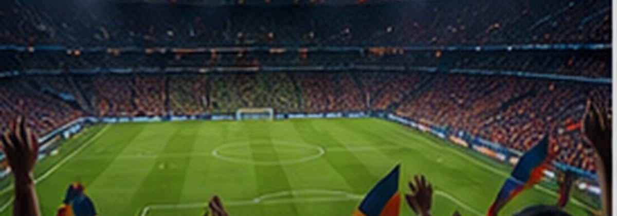 Kenyan football stadium aerial view