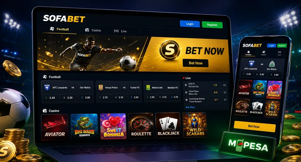 Sofabet Kenya Live Casino preview