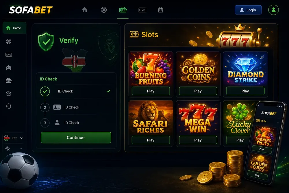 Sofabet Kenya Casino Slots preview
