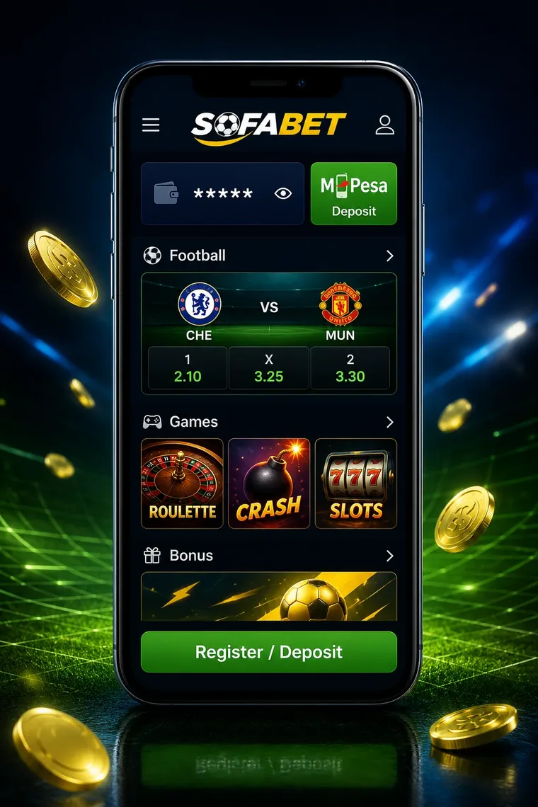 Sofabet Kenya Mobile App preview